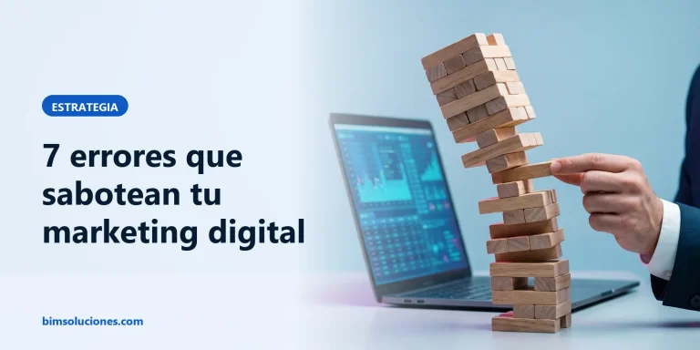 7 errores frecuentes que sabotean tu marketing digital (y cómo solucionarlos) 6 Mano sujeta una torre de bloques a punto de caer, metáfora de corregir los errores que frenan el marketing digital