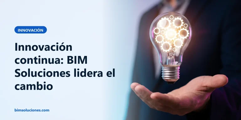 Bombilla de cristal con engranajes luminosos sobre una mano abierta, símbolo de la innovación continua