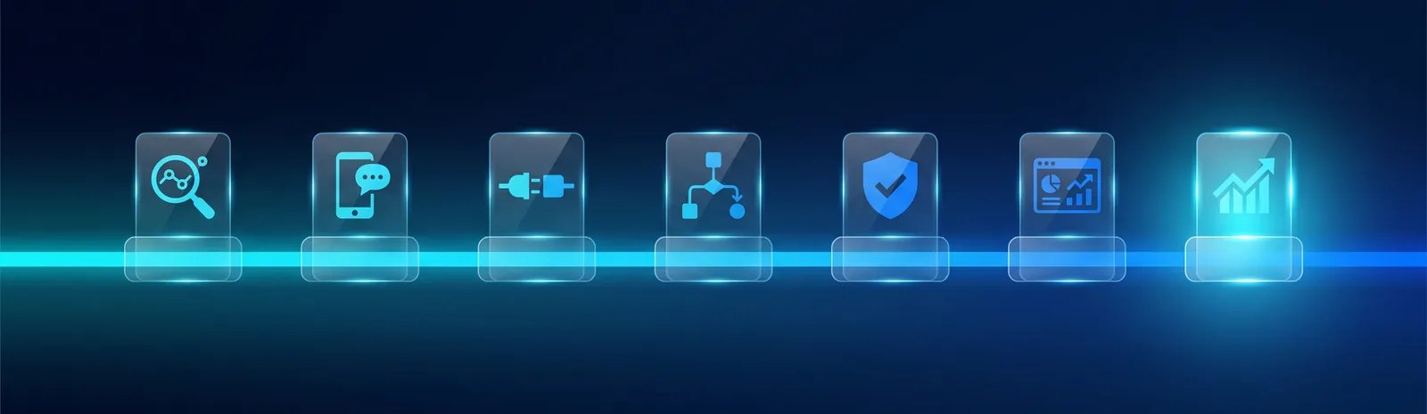 Implementación de Konnet.ai en etapas: diagnóstico, número en la API oficial, integraciones, flujos, pruebas y medición
