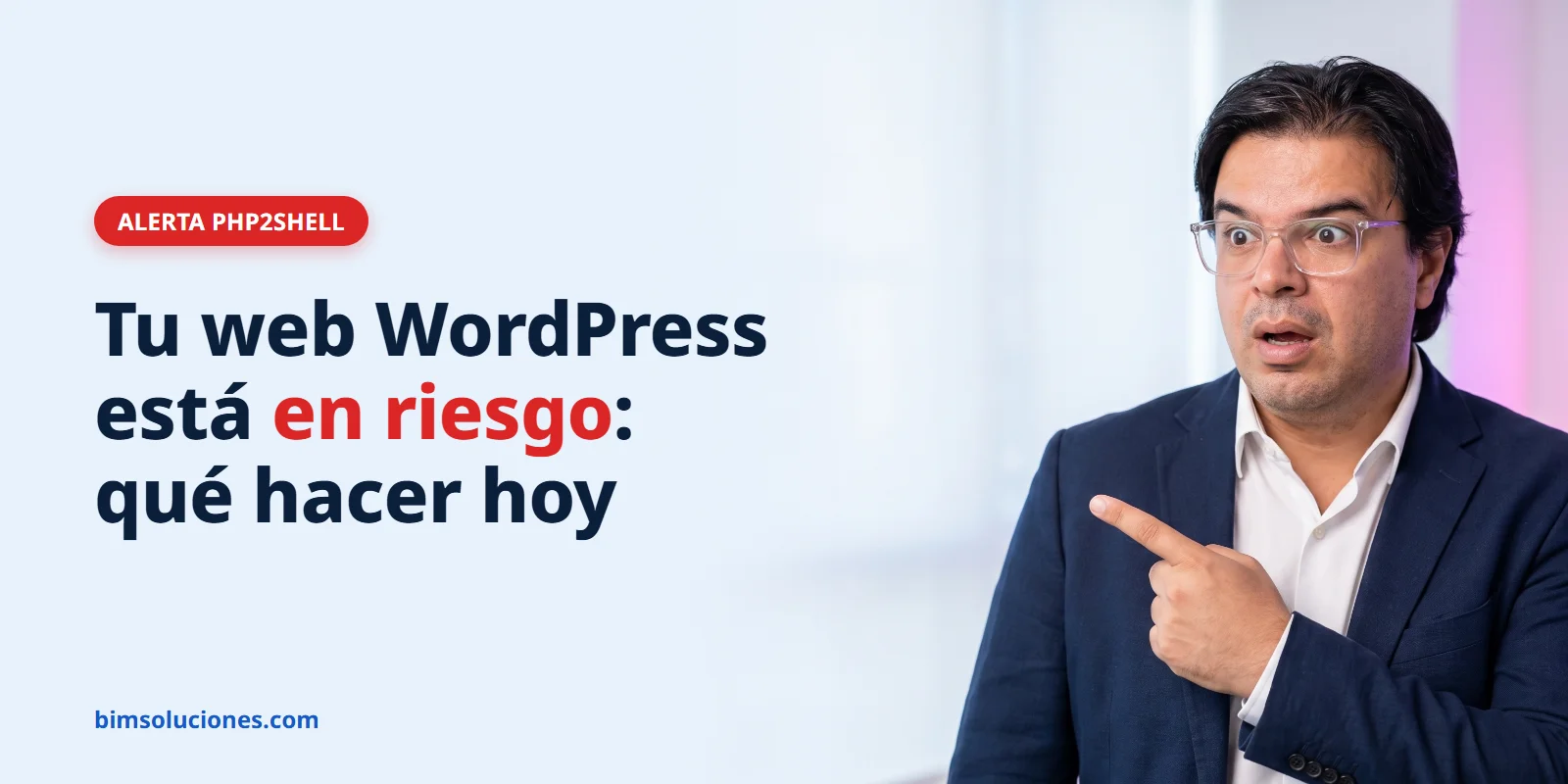 Elio Zambrano, CEO de BIM Soluciones, alerta sobre la vulnerabilidad PHP2Shell en sitios WordPress
